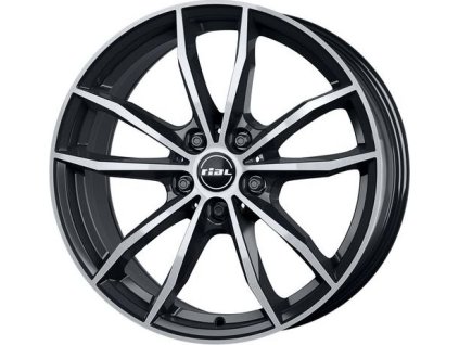 RIAL X12 DBF 7,5x18 5x112 ET25 středový otvor 66,5