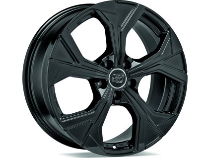 Alu kola MSW MSW 43 GLOSS BLACK 8,5x20 5x108 ET45 63.4