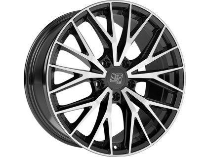 Alu kola MSW MSW 44 GLOSS BLACK FULL POLISHED 8,5x20 5x112 ET45 73