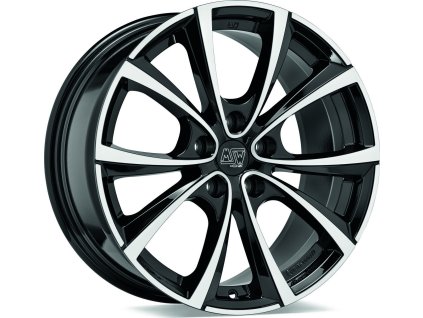 Alu kola MSW MSW 27T GLOSS BLACK FULL POLISHED 9,5x19 5x120 ET40 64.12