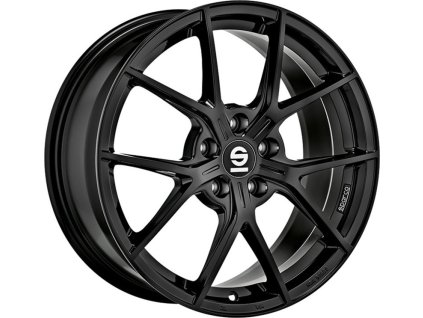 Alu kola SPARCO SPARCO PODIO GLOSS BLACK 8x18 5x100 ET45 63.4