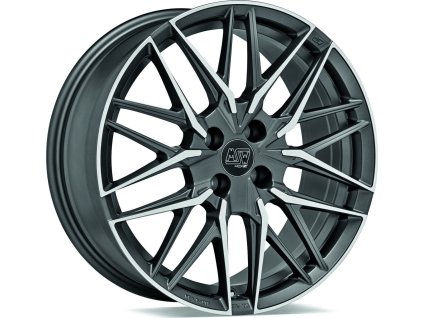 Alu kola MSW MSW 50-4 MATT GUN METAL FULL POLISHED (MGMFP) 7,5x18 4x108 ET25 65.1