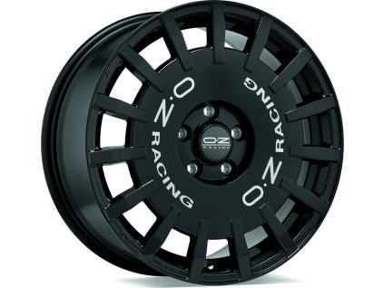 Alu kola OZ RALLY RACING GLOSS BLACK SILVER LETTERING 8x19 5x108 ET42 75