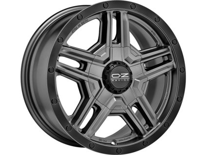 Alu kola OZ RALLY ADVENTURE MATT GRAPHITE / BLACK LIP 8x17 5x127 ET37 71.6