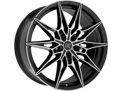Alu kola MSW MSW 75 GLOSS BLACK FULL POLISHED 9x20 5x112 ET39 73