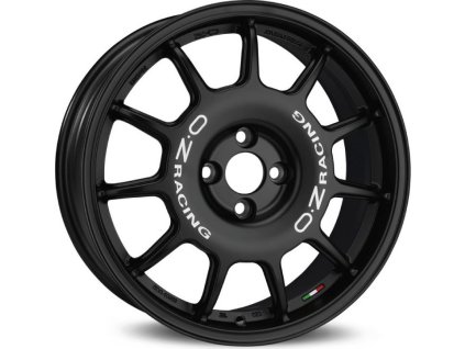 Alu kola OZ LEGGENDA MATT BLACK WHITE LETTERING 7x17 4x108 ET25 75