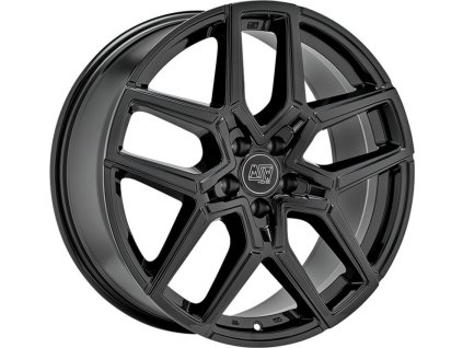 Alu kola MSW MSW 52 GLOSS BLACK 8,5x20 5x120 ET41 72.6