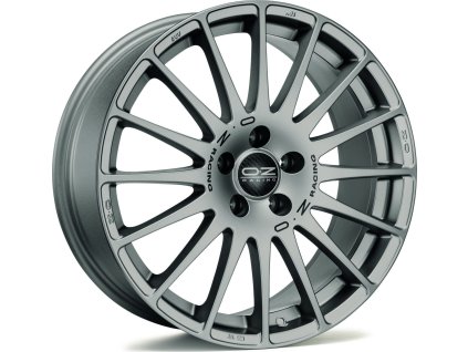 Alu kola OZ SUPERTURISMO GT GRIGIO CORSA BLACK LETTERING 7x17 4x100 ET40 68
