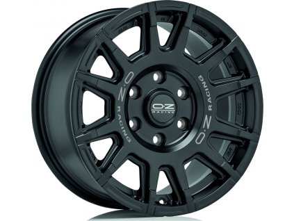 Alu kola OZ RALLY LEGEND MATT BLACK + DARK LETTERING 8x17 6x139,7 ET20 95.1