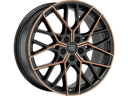 Alu kola MSW MSW 74 MATT BLACK COPPER FP 8x19 5x112 ET35 73