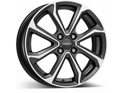 DEZENT KT dark 6,0x16 4/100 ET49 gunmetal/polished
