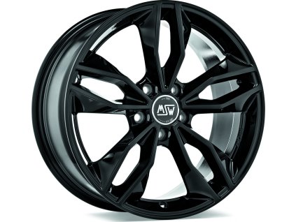 Alu kola MSW MSW 71 GLOSS BLACK 8x19 5x112 ET45 73