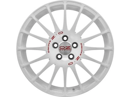 33 race white red lettering 01