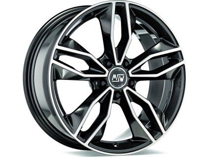 T8 gloss dark grey full polished