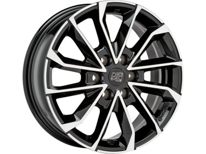 Alu kola MSW MSW 42 VAN GLOSS BLACK FULL POLISHED 6,5x17 6x130 ET54 84.06
