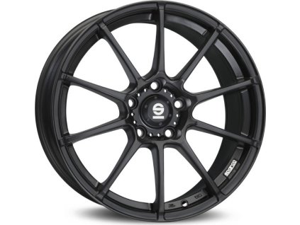 Alu kola SPARCO ASSETTO GARA MATT BLACK 7x16 4x108 ET42 73