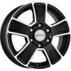 DEZENT Van dark 6,5x16 5/130 ET68 black/polished