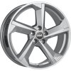 DBV Torino III 7,5x17 5/108 ET45 hyper silber, front poliert