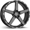 DOTZ MarinaBay dark 8,5x20 5/114.3 ET35 gunmetal/polished lip