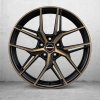 Borbet QX 8x19 ET44 5x112 black bronze matt