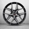 Borbet QX 8x19 ET44 5x112 black polished matt