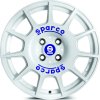 Alu kola SPARCO SPARCO TERRA MATT BLACK WHITE LETTERING 8x18 5x120 ET45 65.1