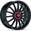 w01875200em4 supertur evoluzione 8 5x20 et30 5x112 gloss black red lettering 1