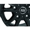 Alu kola MSW MSW 48 VAN MATT BLACK 7x17 5x118 ET41 71.1