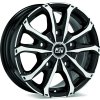 Alu kola MSW MSW 48 VAN MATT BLACK 7x17 5x118 ET41 71.1