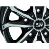 Alu kola MSW MSW 48 VAN MATT BLACK 7x17 5x118 ET41 71.1