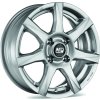 Alu kola MSW MSW 77 FULL SILVER 7,5x17 5x112 ET27 66.6