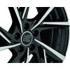 Alu kola MSW MSW 80-5 GLOSS BLACK FULL POLISHED 7x17 5x114,3 ET45 64.06