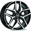 Alu kola MSW MSW 40 GLOSS BLACK FULL POLISHED 8,5x20 5x114,3 ET30 73