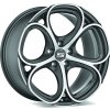 Alu kola MSW MSW 82 MATT GUN METAL FULL POLISHED (MGMFP) 8x18 5x108 ET50 63.4