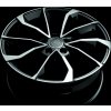 Alu kola MSW MSW 42 GLOSS BLACK 7,5x17 5x112 ET48 73