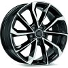 Alu kola MSW MSW 42 GLOSS BLACK 7,5x17 5x112 ET48 73