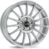 Alu kola OZ SUPERTURISMO LM MATT RACE SILVER BLACK LETTERING 7x17 4x100 ET42 68