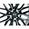 Alu kola MSW MSW 72 GLOSS BLACK FULL POLISHED 7x17 5x100 ET35 63.4