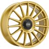 Alu kola OZ SUPERTUR EVOLUZIONE RACE GOLD BLACK LETTERING 8,5x19 5x112 ET38 75