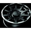 Alu kola SPARCO SPARCO DAKAR MATT BLACK LIP POLISHED+RIVETS 8,5x18 6x114,3 ET40 66.1