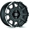 Alu kola SPARCO SPARCO DAKAR MATT BLACK LIP POLISHED+RIVETS 7,5x17 5x110 ET25 65.1