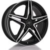 Alu kola MSW MSW 31 GLOSS BLACK FULL POLISHED 7,5x18 5x112 ET48 73