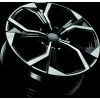 Alu kola MSW MSW 43 GLOSS BLACK FULL POLISHED 7x19 5x114,3 ET45 67.1