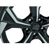 Alu kola MSW MSW 43 GLOSS BLACK FULL POLISHED 7x19 5x114,3 ET45 67.1