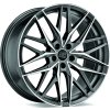 Alu kola MSW MSW 50 MATT GUN METAL FULL POLISHED (MGMFP) 8,5x19 5x112 ET43 73