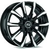 Alu kola MSW MSW 79 GLOSS BLACK FULL POLISHED 7x17 5x114,3 ET35 66.1