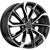 Alu kola MSW MSW 42 GLOSS BLACK FULL POLISHED 7,5x17 5x110 ET35 65.1