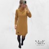 Šaty 3D copy - karamel