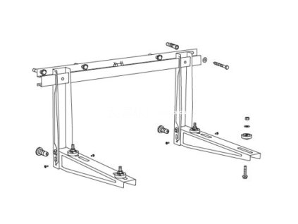 Konzola na stenu AMS 10 6,8 12 20 6,10 F2040 6, F2050 6