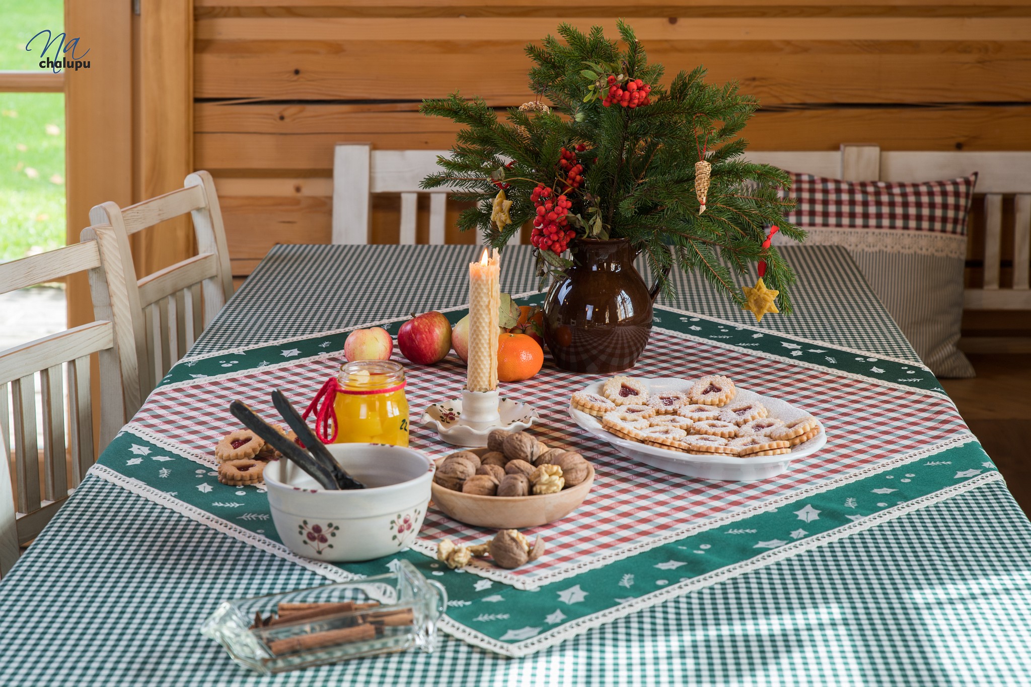 Vánoce v tradičních barvách